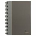 Tops Products TOPS, ROYALE WIREBOUND BUSINESS NOTEBOOK, COLLEGE, BLACK/GRAY, 11.75 X 8.25, 96 SHEETS 25332